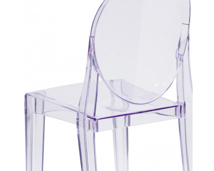 BLNK - Cheryl Ghost Side Chair in Transparent Crystal