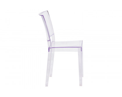 BLNK - Phantom Series Transparent Stacking Side Chair