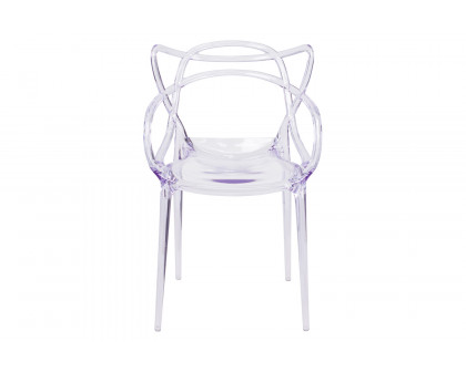 BLNK - Nesting Series Transparent Stacking Side Chair