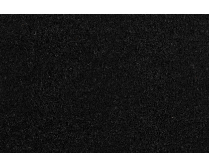 BLNK Harbold Coir Indoor-Outdoor Solid Doormat with Non-Slip Backing - Black