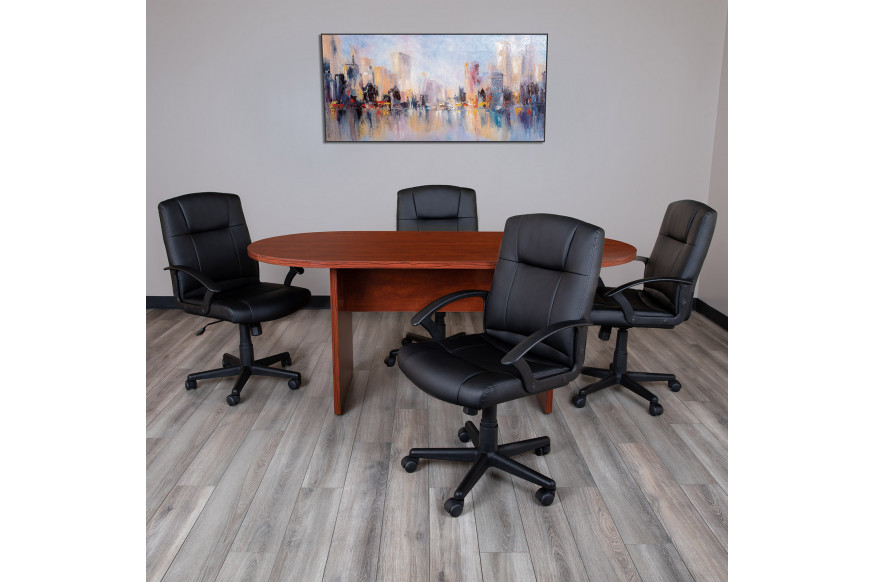 BLNK™ Jones Oval Conference Table - Cherry