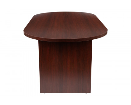 BLNK Jones Oval Conference Table - Mahogany