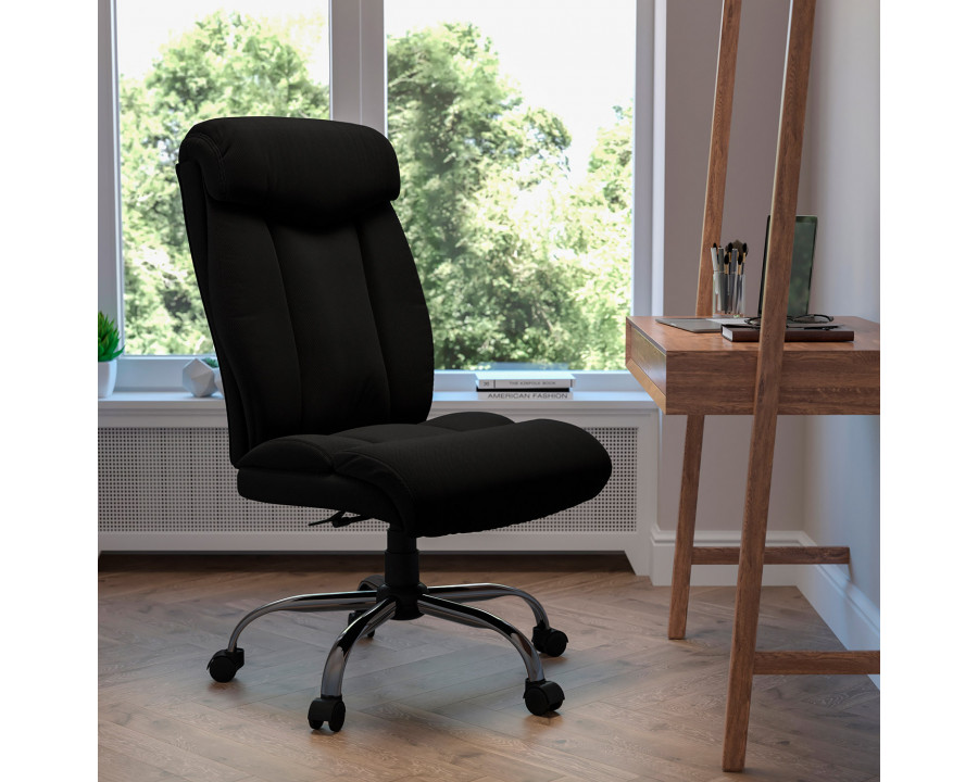 BLNK - HERCULES Series Fabric Executive Ergonomic Office Chair and Chrome Base