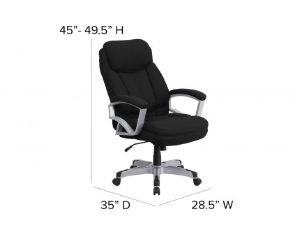 BLNK - HERCULES Series Fabric Executive Swivel Ergonomic Office Chair with Arms