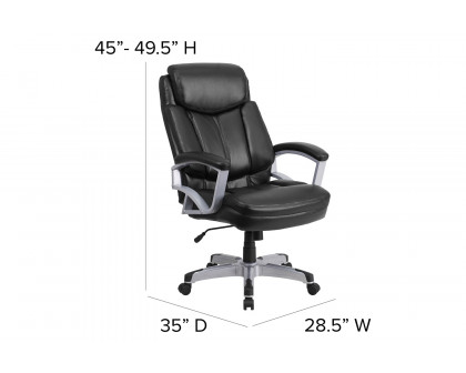 BLNK - HERCULES Series LeatherSoft Executive Swivel Ergonomic Office Chair with Arms