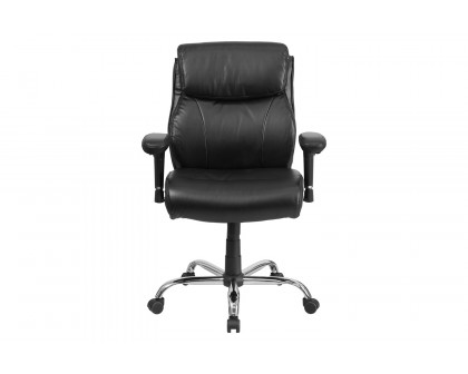 BLNK - HERCULES Series LeatherSoft Ergonomic Task Office Chair with Clean Line Stitching and Arms