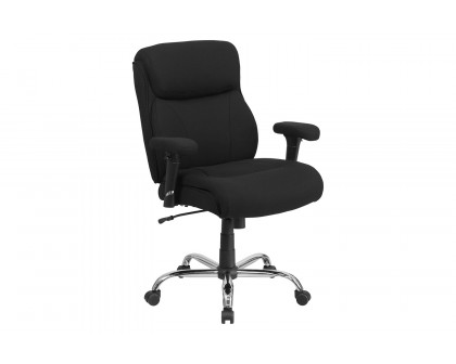 BLNK - HERCULES Series Fabric Ergonomic Task Office Chair with Line Stitching and Adjustable Arms