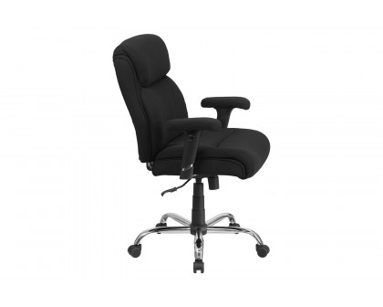 BLNK - HERCULES Series Fabric Ergonomic Task Office Chair with Line Stitching and Adjustable Arms