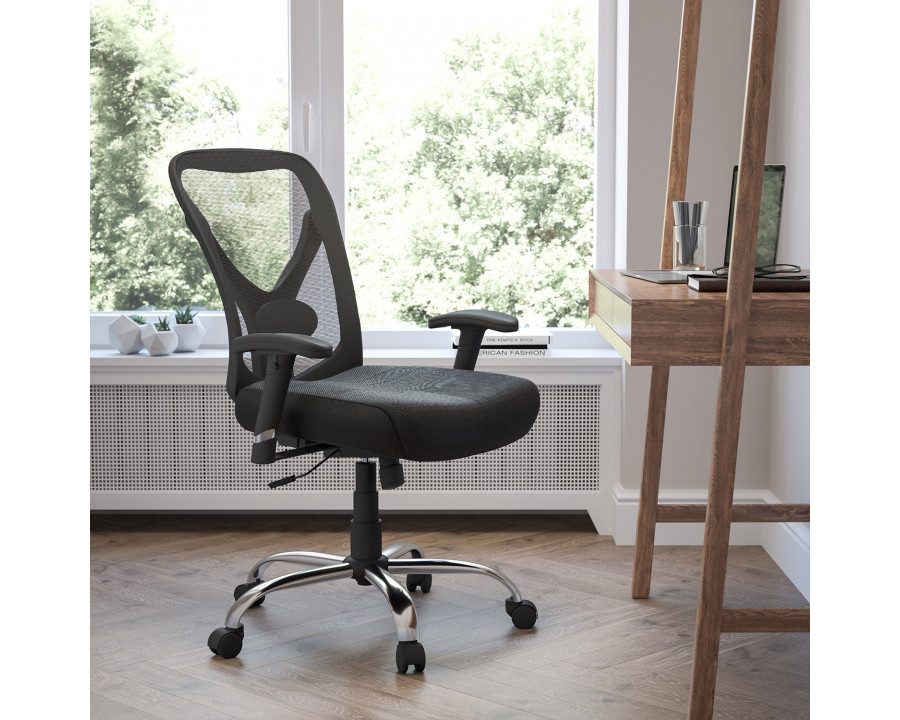 BLNK - Adjustable Height Mesh Swivel Office Chair with Wheels