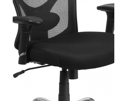 BLNK - Adjustable Height Mesh Swivel Office Chair with Wheels