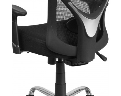 BLNK - Adjustable Height Mesh Swivel Office Chair with Wheels