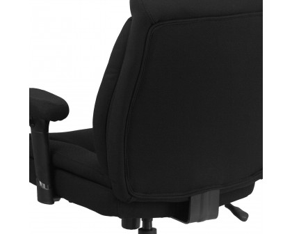 BLNK - HERCULES Series Fabric Deep Tufted Swivel Ergonomic Task Office Chair with Adjustable Arms