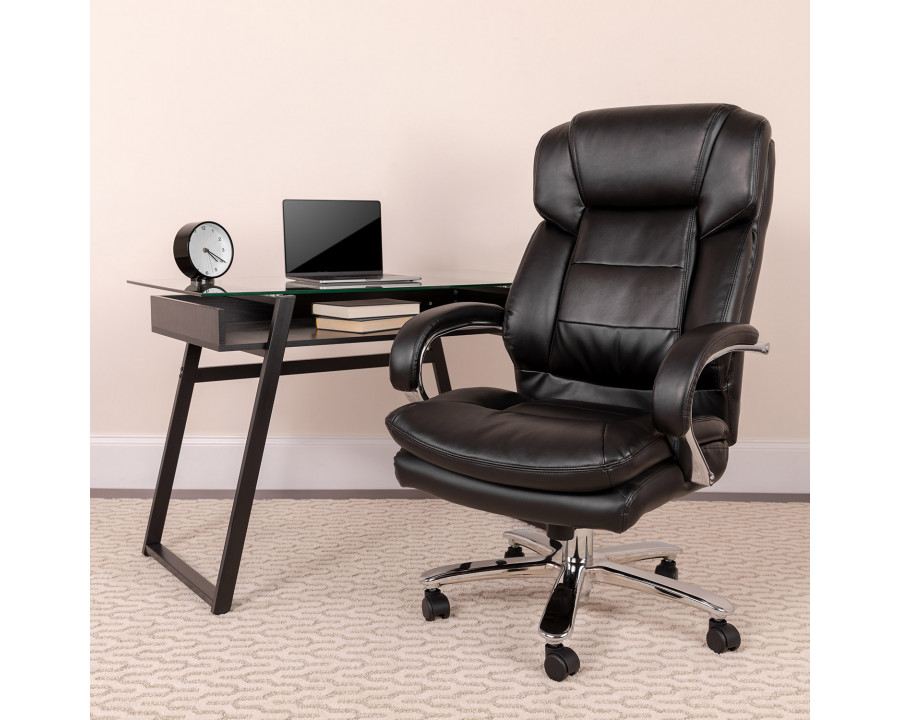 BLNK - LeatherSoft Swivel Executive Desk Chair with Wheels