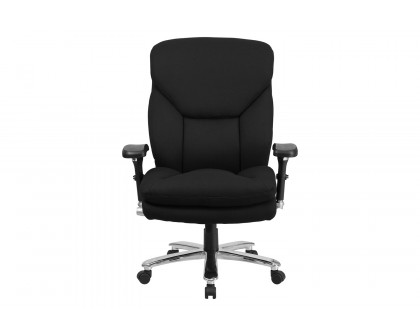 BLNK - HERCULES Series Style 1 Fabric Executive Ergonomic Office Chair with Lumbar Knob in Black