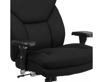 BLNK - HERCULES Series Style 1 Fabric Executive Ergonomic Office Chair with Lumbar Knob in Black