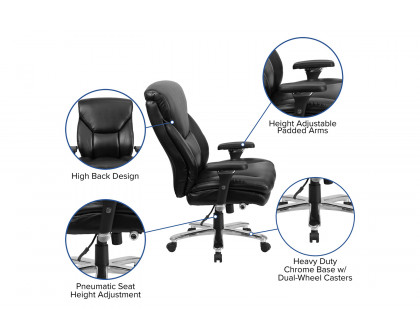 BLNK - HERCULES Series LeatherSoft Ergonomic Office Chair with Lumbar Knob