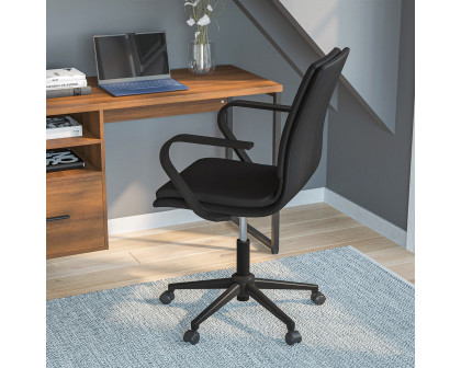 BLNK James Mid-Back Designer Executive Office Chair with Arms