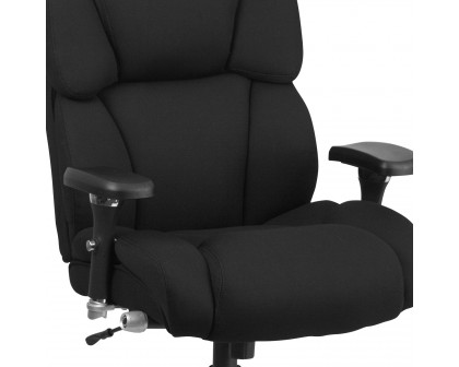 BLNK™ HERCULES Series Style 2 Fabric Executive Ergonomic Office Chair with Lumbar Knob - Black