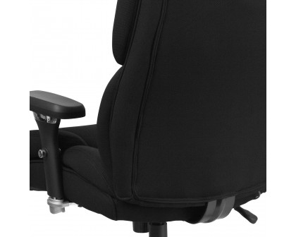 BLNK™ HERCULES Series Style 2 Fabric Executive Ergonomic Office Chair with Lumbar Knob - Black