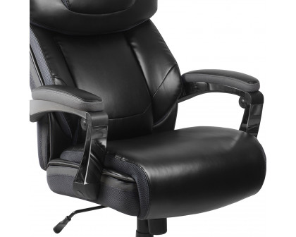 BLNK - HERCULES Series LeatherSoft Executive Swivel Ergonomic Office Chair with Adjustable Headrest