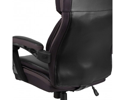 BLNK - HERCULES Series LeatherSoft Executive Swivel Ergonomic Office Chair with Adjustable Headrest