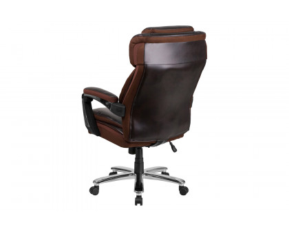 BLNK - LeatherSoft Executive Swivel Office Chair with Headrest and Wheels