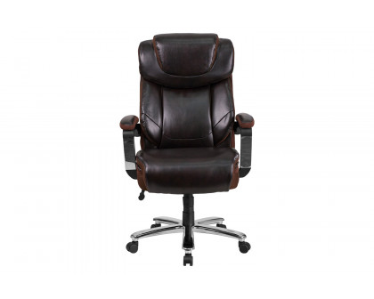 BLNK - LeatherSoft Executive Swivel Office Chair with Headrest and Wheels