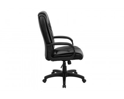 BLNK - Jessica LeatherSoft High Back Executive Swivel Office Chair with Arms