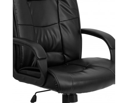 BLNK - Jessica LeatherSoft High Back Executive Swivel Office Chair with Arms