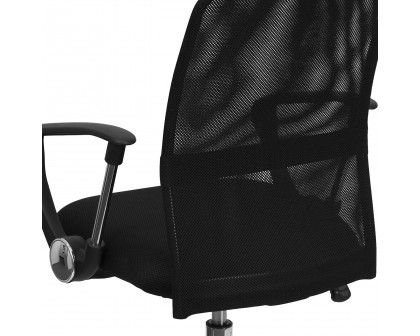 BLNK - Jenkins Mid-Back Mesh Swivel Task Office Chair with Lumbar Support Band and Arms