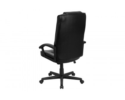 BLNK - Nora LeatherSoft High-Back Executive Swivel Office Chair with Arms