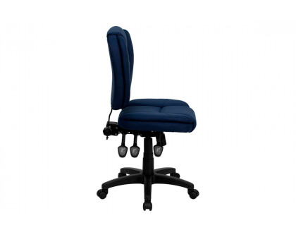 BLNK Caroline Fabric Multifunction Swivel Ergonomic Task Office Chair with Pillow Top Cushioning