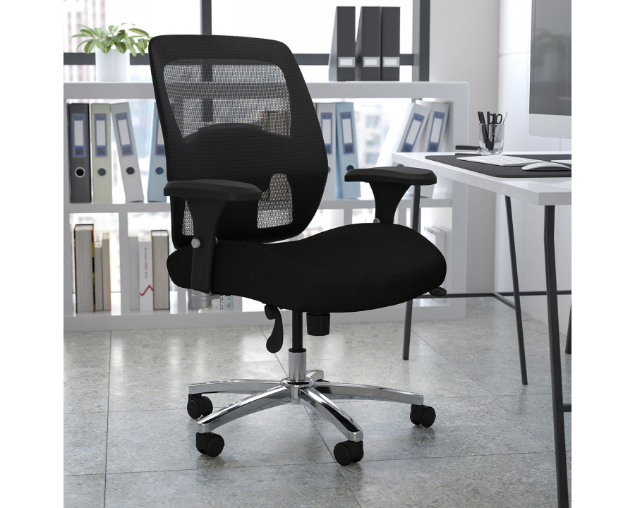 BLNK - HERCULES Series Mesh Executive Ergonomic Office Chair with Ratchet Back