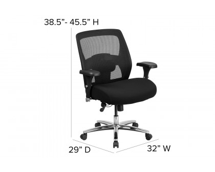 BLNK - HERCULES Series Mesh Executive Ergonomic Office Chair with Ratchet Back