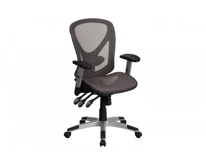 BLNK - Sam Mid-Back Mesh Multifunction Executive Swivel Ergonomic Office Chair with Adjustable Arms