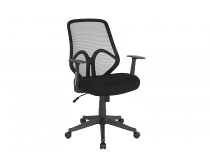 BLNK Salerno Series High-Back Black Mesh Office Chair