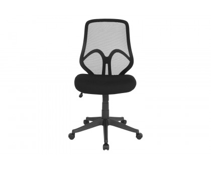 BLNK Salerno Series High-Back Black Mesh Office Chair - Black