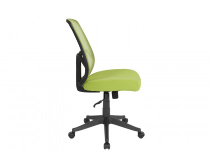 BLNK Salerno Series High-Back Black Mesh Office Chair - Green