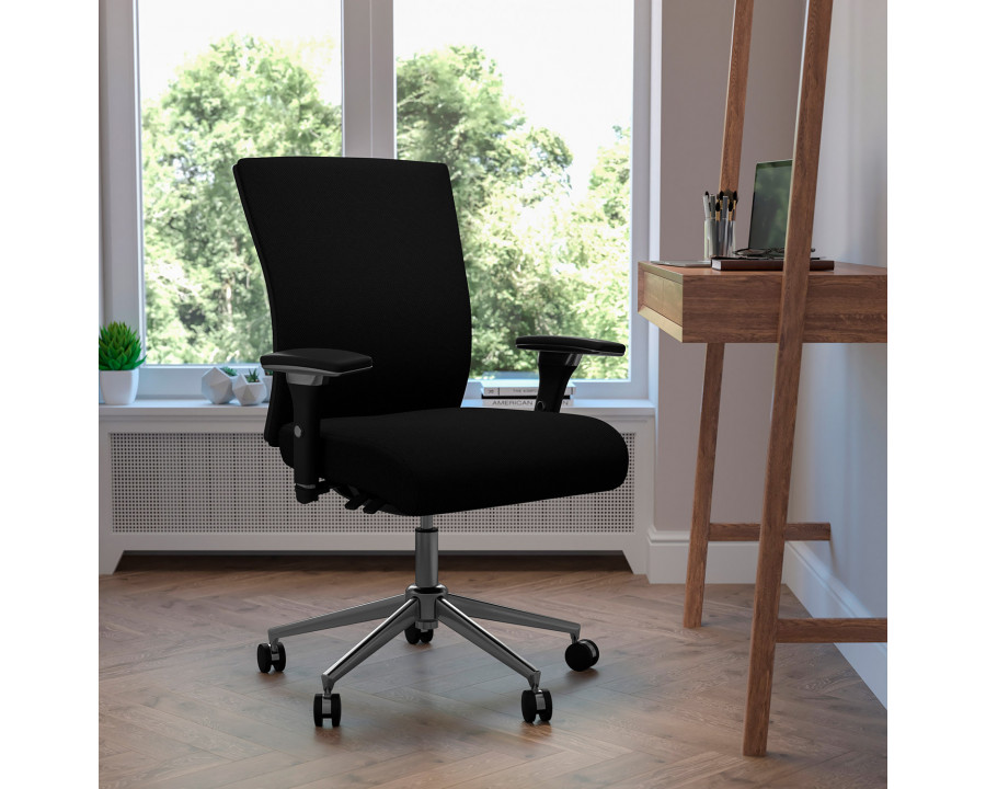 BLNK - HERCULES Series Fabric Multifunction Ergonomic Office Chair with Seat Slider