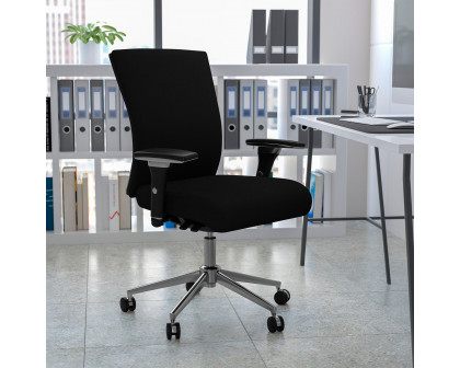 BLNK - HERCULES Series Fabric Multifunction Ergonomic Office Chair with Seat Slider