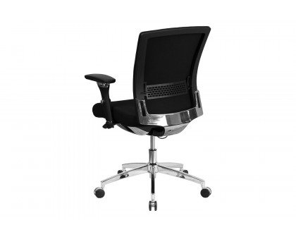 BLNK - HERCULES Series Fabric Multifunction Ergonomic Office Chair with Seat Slider