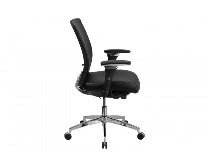 BLNK HERCULES Series LeatherSoft Multifunction Ergonomic Office Chair with Seat Slider - Short