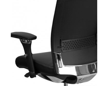 BLNK HERCULES Series LeatherSoft Multifunction Ergonomic Office Chair with Seat Slider - Short