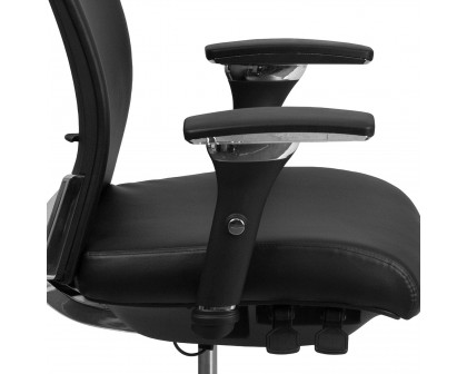 BLNK HERCULES Series LeatherSoft Multifunction Ergonomic Office Chair with Seat Slider - Short