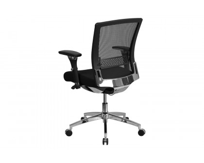 BLNK HERCULES Series Mesh Multifunction Ergonomic Office Chair with Seat Slider - Short