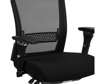 BLNK HERCULES Series Mesh Multifunction Ergonomic Office Chair with Seat Slider - Short