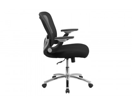 BLNK - Sam Mid-Back Mesh Executive Swivel Ergonomic Office Chair with Height Adjustable Flip-Up Arms