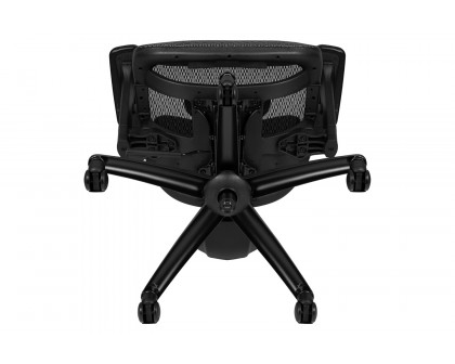 BLNK LO Ergonomic Mesh Office Chair with 2-to-1 Synchro-Tilt, Adjustable Headrest, Lumbar Support, and Adjustable Pivot Arms - Gray