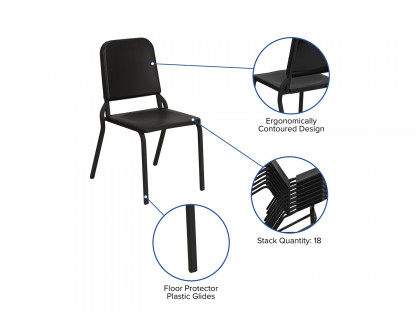 BLNK - HERCULES Series High Density Stackable Melody Band/Music Chair