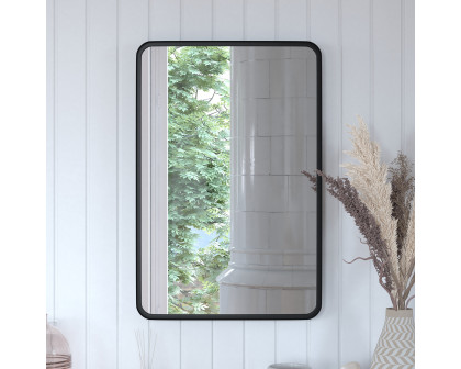 BLNK Janinne Decorative Wall Mirror - Matte Black